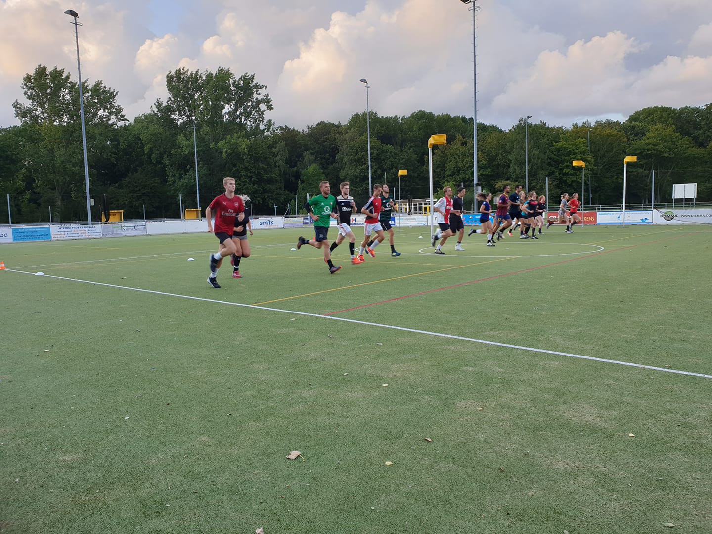 Conditietraining DES Korfbal Olivier Noordam