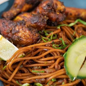 4 oktober Surinaamse bami met kip (ook vega optie)