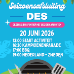 Seizoensafsluiting 2026